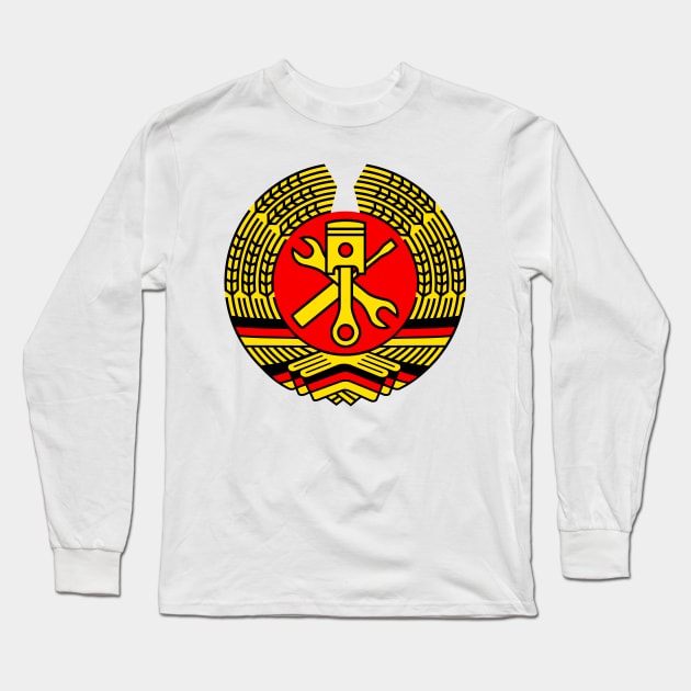 DDR workshop tuning coat of arms (colored) Long Sleeve T-Shirt by GetThatCar